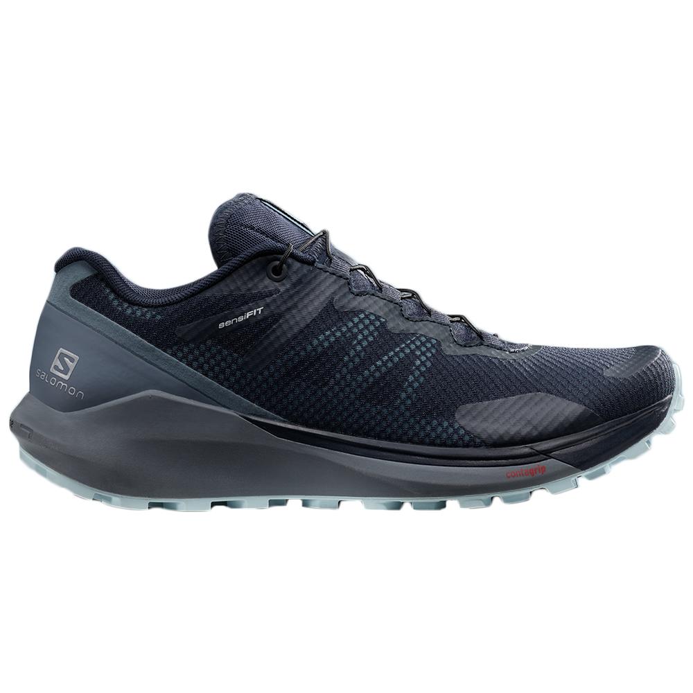 Zapatillas Running Asfalto Salomon Mujer Azul Marino - Salomon Argentina SENSE RIDE 3 W,893750-GIB